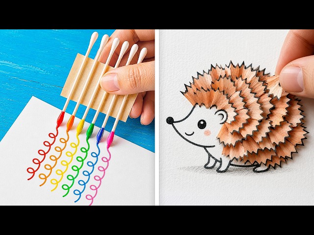 Color Your World 🌈 Amazing DIY Art & Crafts