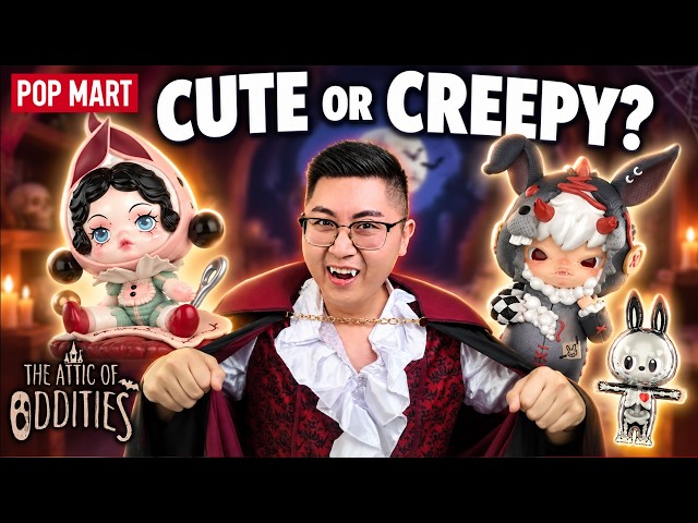 All These POP MART IPs in ONE Halloween Series?! 🎃 The Attic of Oddities