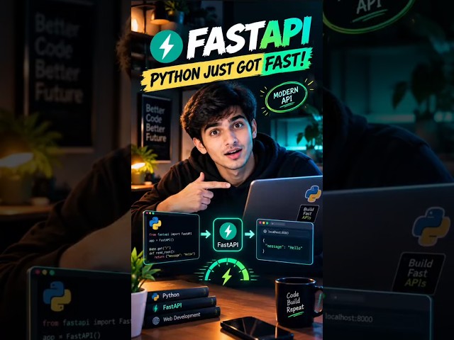 Python FastAPI Tutorial for Beginners 🚀 #shorts