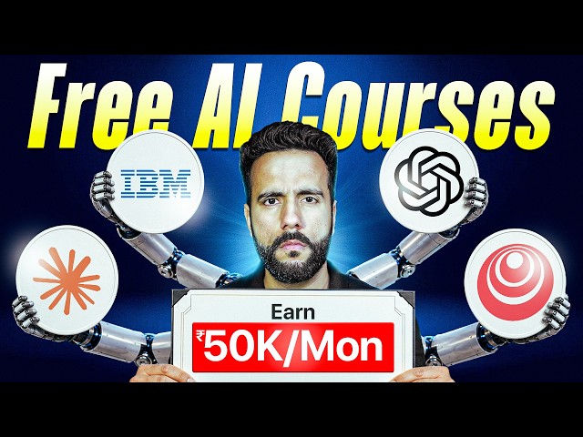 Learn These 5 FREE AI Courses Before It's Too Late!