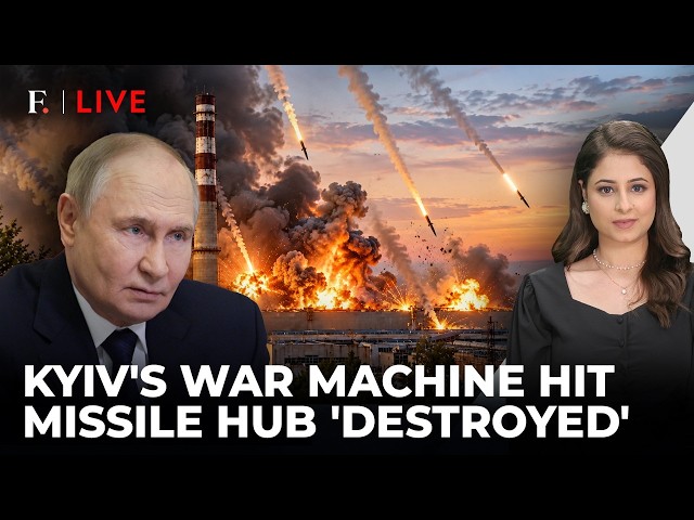 Russia 'Blows Apart' Ukraine's Arms Depot, Flamingo Missile Site In Deadly Strikes | Firstpost Live