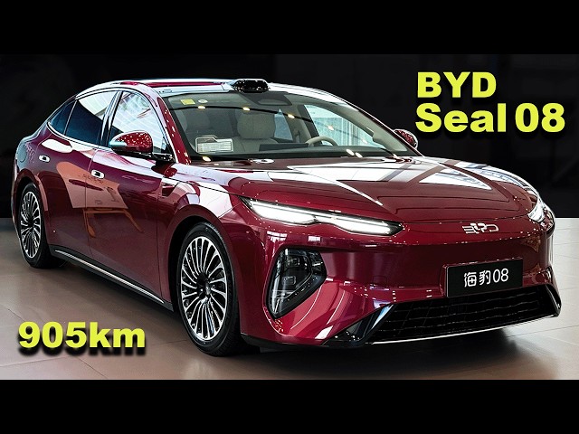 2026 BYD Seal 08 | 905km Electric Flagship Sedan Full Tour