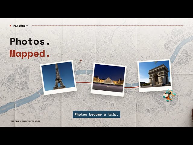 Turn Your Travel Photos Into a Map Instantly | PixoMap