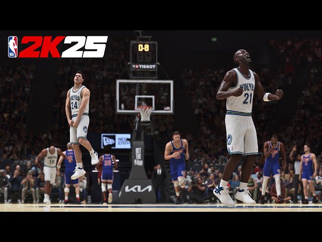 All -Time TimberWolves vs All -Time Nets Full Game | NBA2K25 | PS5 | Gameplay [4K60FPS]