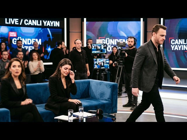 Shock During Live Broadcast, Hande Breaks Down in Tears and Kerem Leaves the Studio.