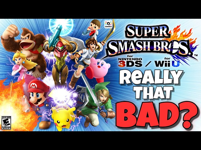 Я перепрошёл Super Smash Bros. на Wii U и 3DS: это было странно...