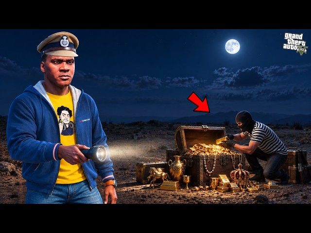 Franklin's New Job As An Undercover Police Agent with Shinchan in GTA 5 | Paradox FTW