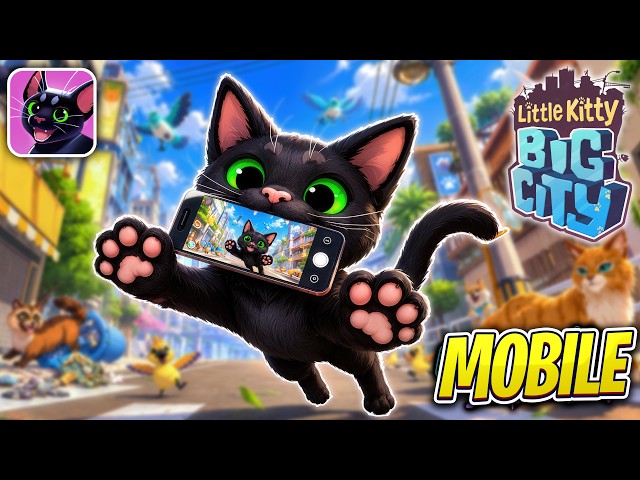 Little Kitty, Big City Mobile - Gameplay Walkthrough Part 1 (iOS / Android)