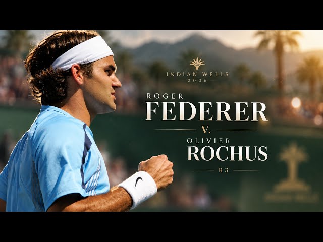 WHAT IS THAT CALL?!💀 | Roger Federer v. Olivier Rochus | Indian Wells 2006 R3