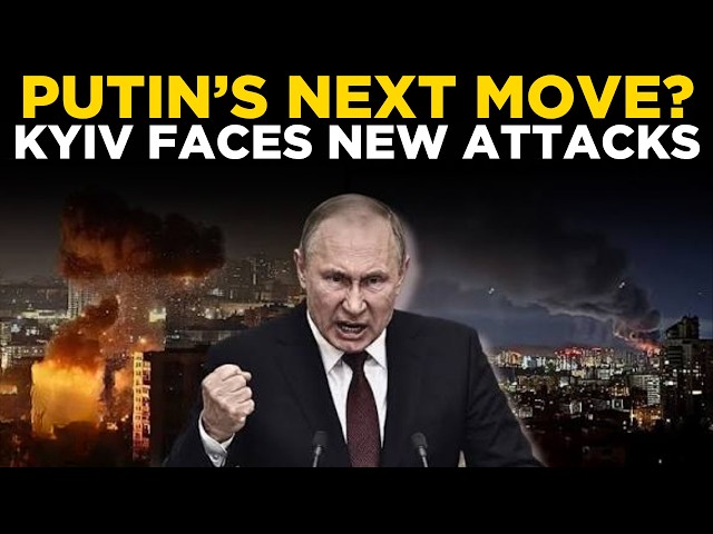 Russia-Ukraine War LIVE: Kyiv Under Attack as Russia Launches Drone Wave | Putin LIVE | World News
