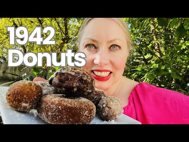 The 1942 Secret to Perfect Apple Fritters & Spice Donuts
