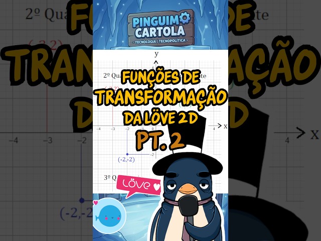 Funções do sistema de coordenadas da LÖVE 2D pt. 2