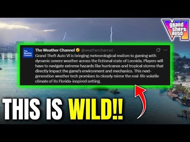 GTA 6 Is Bigger Than Gaming Now... And The Weather Channel Just Proved It