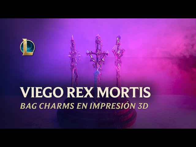 Viego Rex Mortis: bag charms en impresión 3D | League of Legends