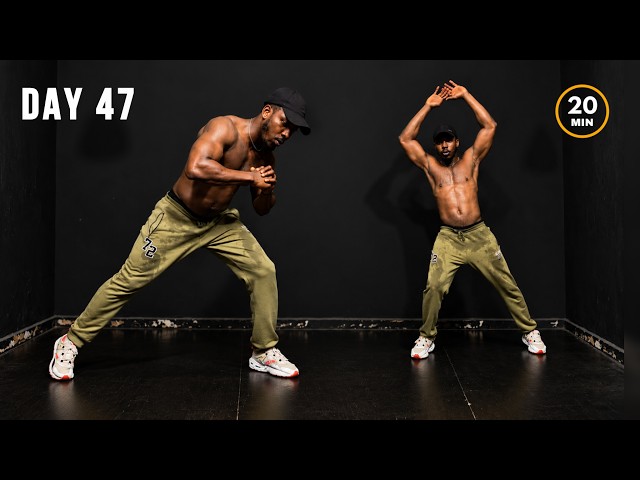 🔥 DAY 47 | 20 Min Fat Burning Workout For Beginners at Home | No Equipment | 90 Day Challenge