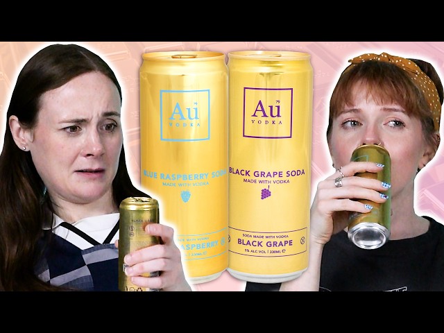 Irish People Try Au Vodka Cans