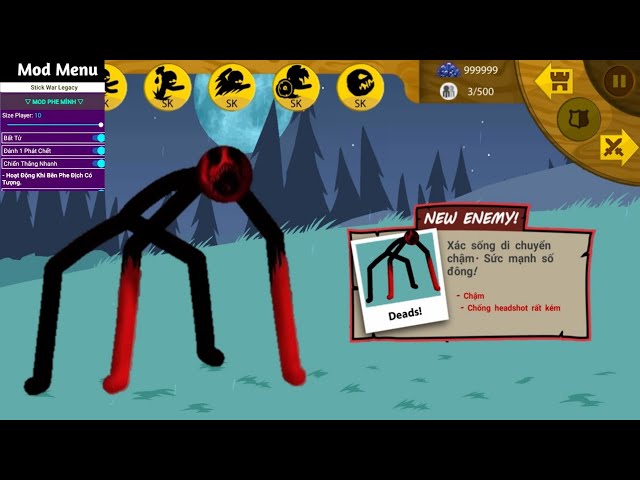 Vampire-Stick War Legacy Mod Menu FM V.2026.1.787