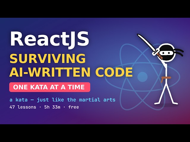ReactJS - The Complete Course to work with AI and Without AI