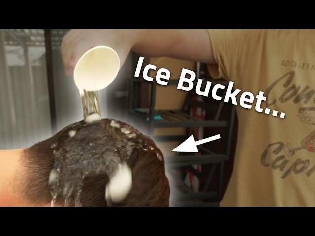 Loser Of Ping Pong Challenge Gets ICE BUCKETED...