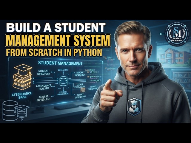 Build a Student Management System in Python (Object-Oriented Programming )