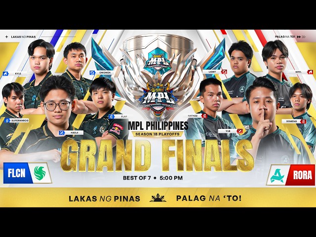 🔴 LIVE | MPL PH S18 | ENGLISH - GRAND FINALS