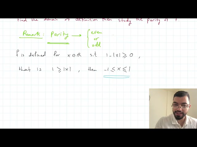 (Full solution) Calculus 1: Some properties of functions - Exercise 5 #math #calculus #function 