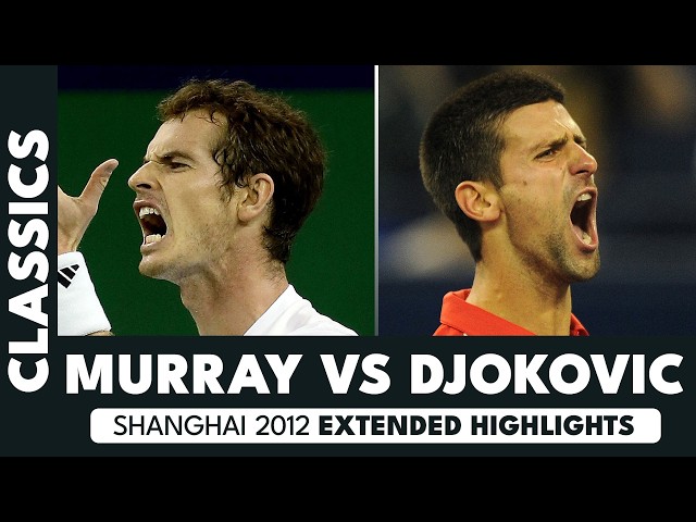 Andy Murray vs Novak Djokovic EPIC 2012 Shanghai Final 🥵