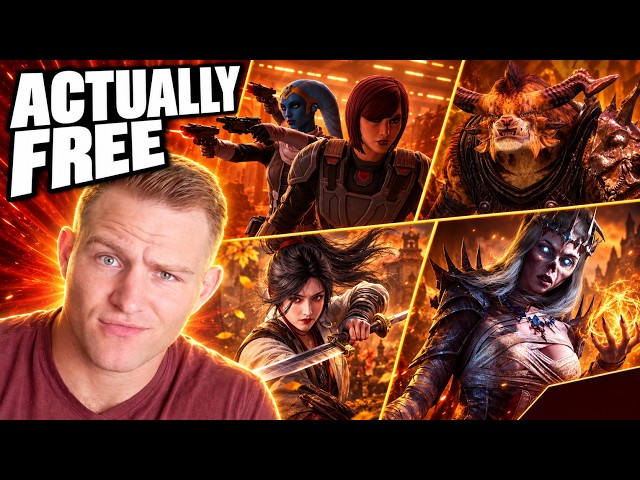10 Best Free MMORPGs in 2026 (I Fact-Checked Every One)