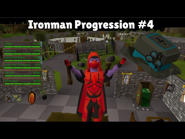 200 Hours of.. A bit of everything | Ironman Progress #4  | OSRS