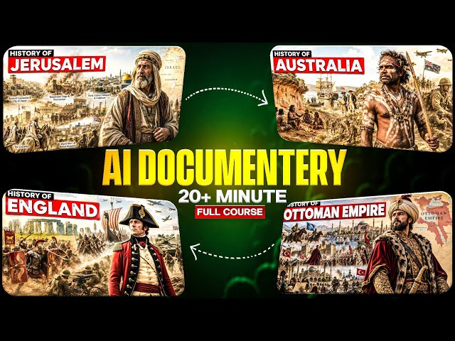 Make LONG History Videos With AI | FULL COURSE 🔥