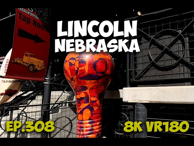 Ep.308 Lincoln Nebraska - North 8th Street Industrial Reuse And Urban Renewal 8K VR180 3D Travel