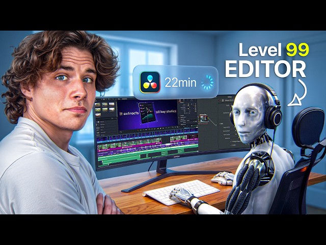 AI Edited My ENTIRE Video in DaVinci Resolve (One Prompt)
