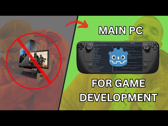 Steam Deck OLED: My Main PC & Game Development Machine