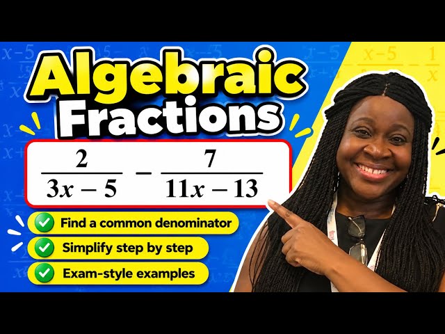 Simplifying Algebraic Fractions | Step-by-Step GCSE & A-Level Maths