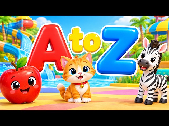 ABC Song & Alphabet Learning 🍎 A to Z for Kids