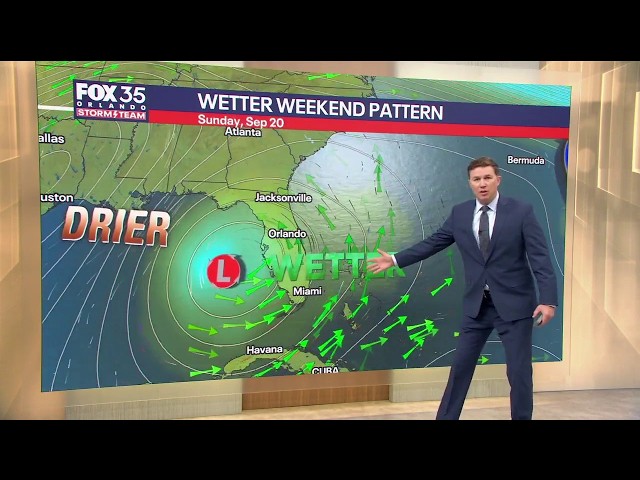 Orlando AM Weather Forecast Friday: Unusual Storm System This Weekend