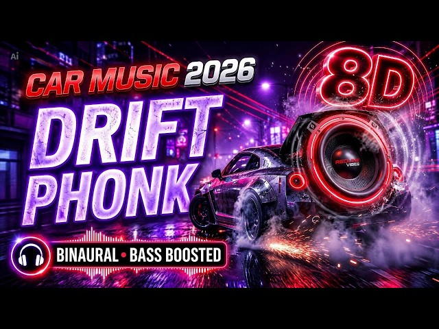 REDLINE VIBES — 8D BINAURAL DRIFT TEST (LEFT CHANNEL CALIBRATION) #8DAudio #BassBoosted #GTA 6