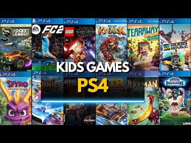 Top 50 Best PS4 Games for KIDS (2024)