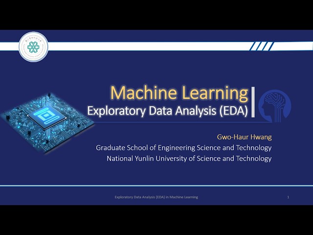 Machine Learning 04 Exploratory Data Analysis EDA