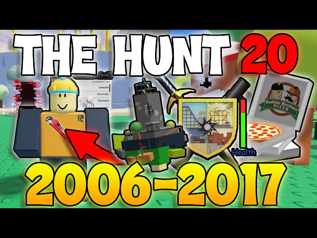 The HUNT 20 How To Complete Quest Items 2006-2017 Roblox Event - Complete Roblox Hunt Quest