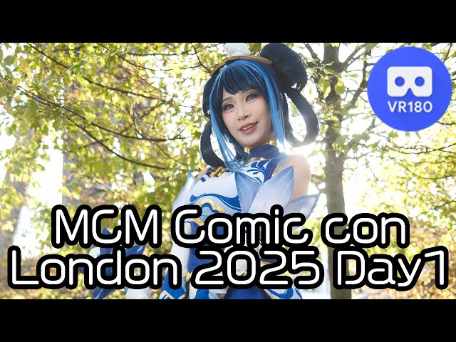 【VR180】MCM comic con London 2025 Oct Cosplay Music Video Day1