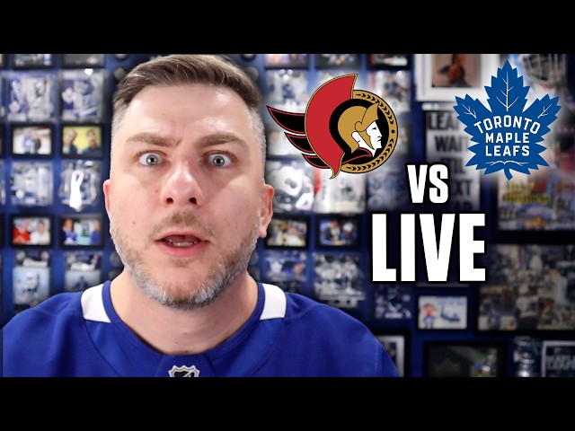 Maple Leafs vs Senators LIVE w/ Steve Dangle