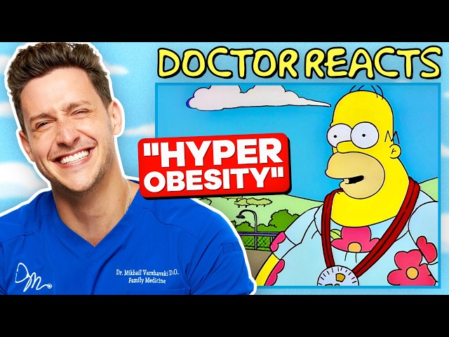 Doctor Reacts To Hilarious Simpsons Medical Scenes