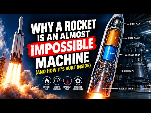 Why a Rocket Is an Almost Impossible Machine (And How It’s Built Inside)