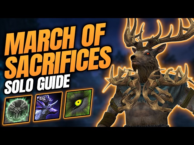 Solo March of Sacrifices Dungeon Guide - All Mechanics, Secrets & Rewards | ESO Update 51