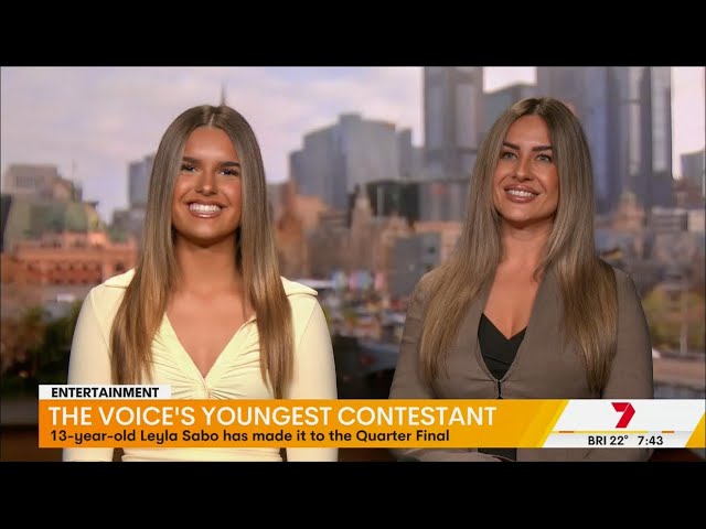 Leyla Sabo (Sunrise Interview) Channel 7