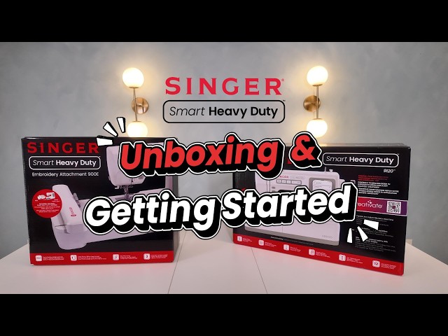 From Sewing to Embroidery — Meet the SINGER Smart Heavy Duty 9120