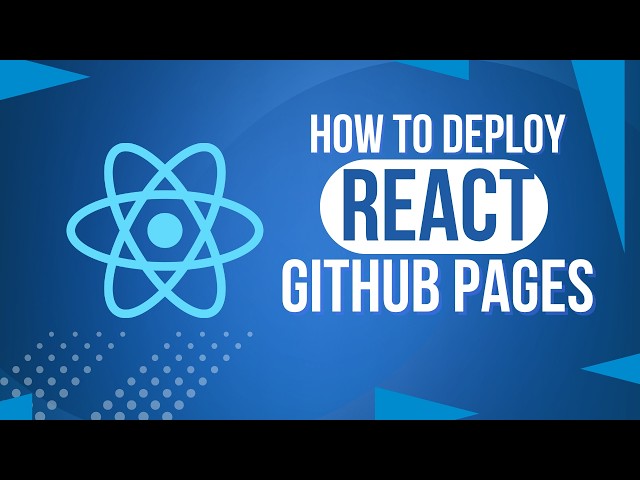 How to Deploy React to GitHub Pages (Step-by-Step Guide) | gh-pages Tutorial