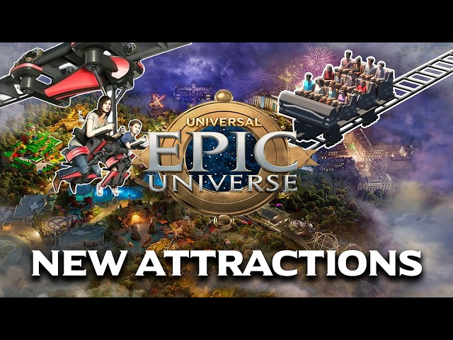 Epic Universe's Next 3 Attractions Have REVEALED?!