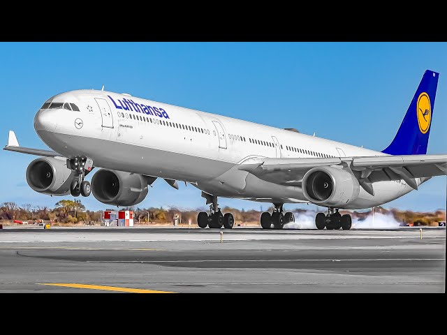 ✈️ 1 HOUR of AIRSIDE & LANDSIDE Plane Spotting at New York JFK Airport 🇺🇸 100 TAKEOFFS & LANDINGS